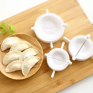 3 packs of diameter (7-10cm) manual dumpling wrapper plastic dumpling mold quick dumpling wrapper large, medium and small three packs