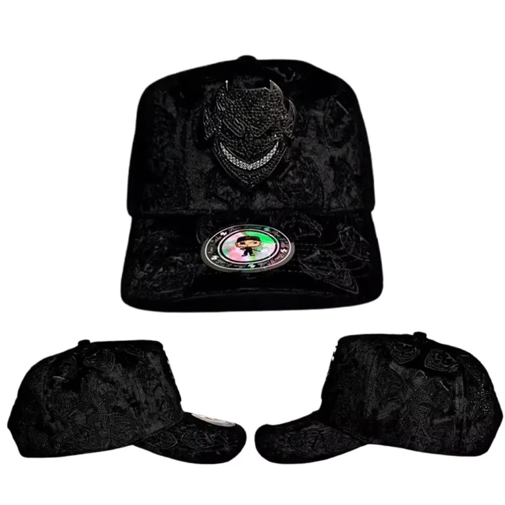 CHUCKY HATS LUCIFER TOTAL BLACK HAT ONLY SOLO GORRA ENVIO RAPIDO