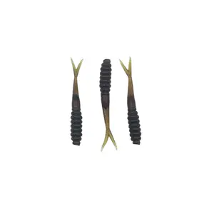 2.5 Inch Fishing Lure for Small to Medium-Sized Fish crappie magnet artificial bass catfish gear fishing bait soft plastic