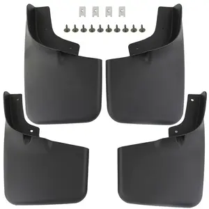 Front Rear Set Splash Mud Guards Flaps Fit for 04-14 Ford F-150 w/ Fender Flares