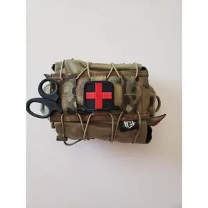 Centa1 Med Kits High Speed Gear - Multi-Mission Medical TACO (M3T) with Our 12-Piece TFAK Supplies: Including Your Choice of TWO Tourniquets!