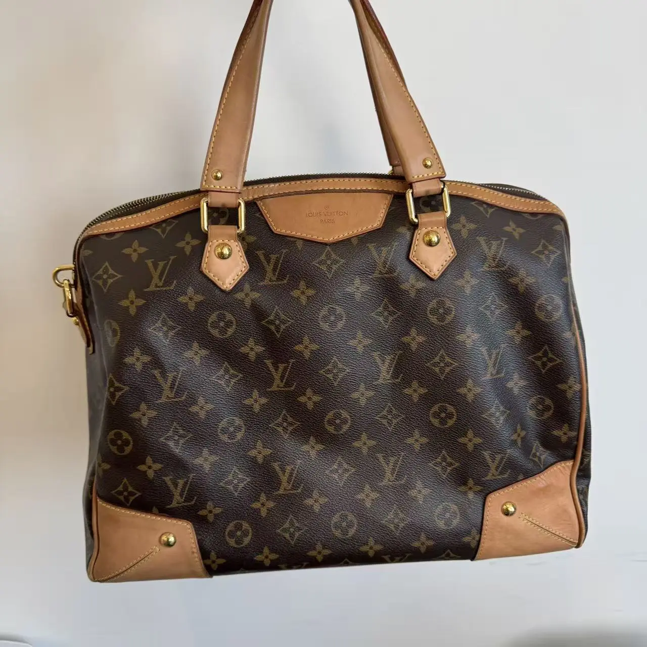 Pre-owned Louis Vuitton pvc Tote Bags Retiro PM Monogram 2Way Handbag #7522970714051216