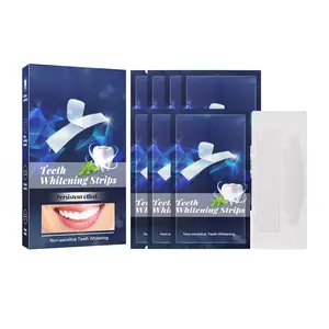 EELHOE Purple Teeth Whitening Strips With Free Cheek Retractor - 7/21 Whitening Sessions -Nano-Hydroxyapatite Safe for Enamel - Non Sensitive Teeth Whitening - Peroxide-Free