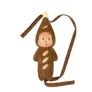 Twinkle Twinkle MOON GELATO Series-Plush Baguette Bag