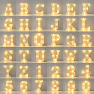 1pc English LED Letter Light, Romantic Proposal Decoration for Birthday, Holiday, and Valentine's Day Parties, Indoor Outdoor Room Decor