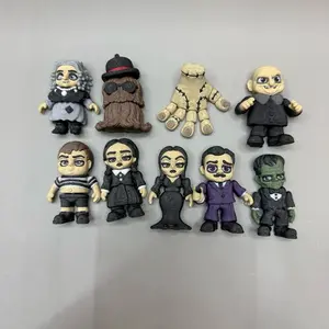 Addams Family 3-D Printed Figurines - 2 Inches,  and 2 3/4 Inches