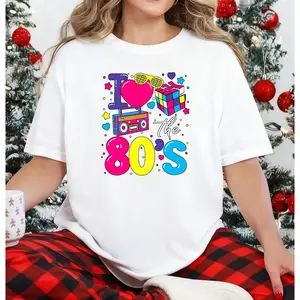 I Love The 80'S Shirt, Comfort Colors 80S Shirt, 80S Party Shirt, 80S Trip Shirt, 80S Group Shirt, Retro 80S Shirt