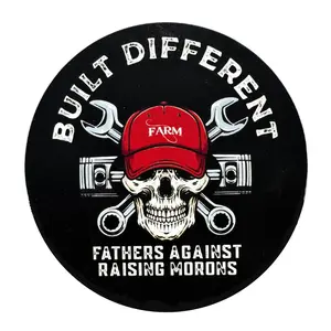 Built Different Sticker