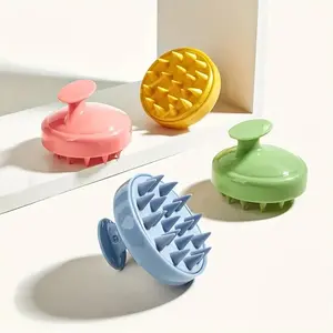 Multifunctional Silicone Shampoo Brush for Scalp Massage and Washing - Soft and Gentle on Hair and Skin
