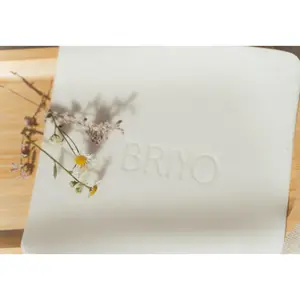 BRIYO Original Cloth Subscription for Daily Use Gentle Makeup Removing Fast Washing 100% PVA Facial Cleansing Cosmetic Cleanser 160mm x 160mm