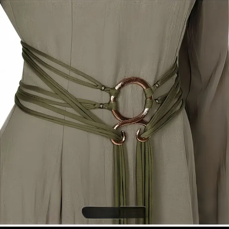 Trendy Rope Belt with Knotted Chain Detail for Daily Outfits