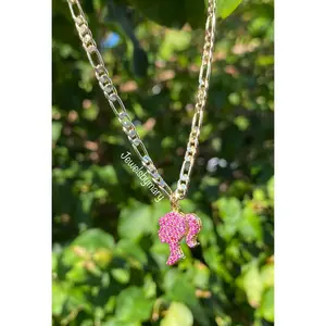 Hot pink necklace Hot pink necklace