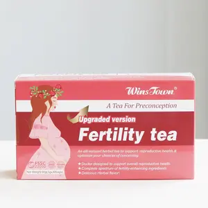 Wins Town Fertility Tea for Women Preconception Supports Ovulation Conception & Hormonal Balance 30 Tea Bags Beverage Malaysia