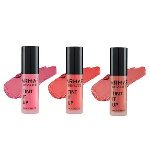 ARMAF BEAUTE TINT IT UP - LIP & CHEEK TINT - ROSE, PUNCH & GINGER Gloss Glossy Lightweight Lipgloss Lipstick Makeup Hydrating Lip Tint Radiant Cosmetic