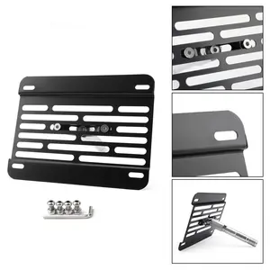 New Bumper Tow Hook License Plate Mount Bracket Holder For Mazda3 Mazda6 CX5 MX5