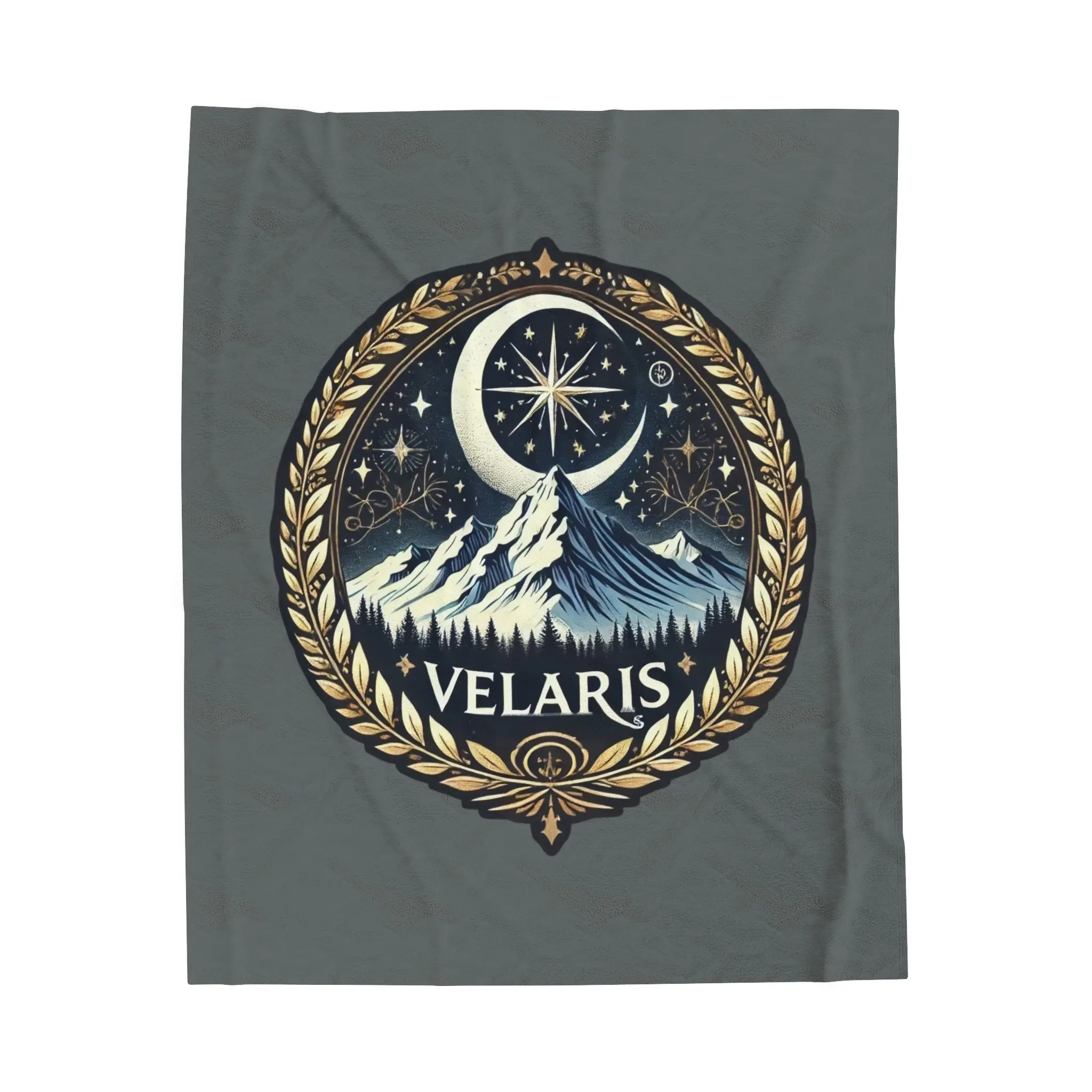Velaris City of Starlight ACOTAR Velveteen Plush Blanket, Feyre Rhysand Night Court Fleece Throw, Sarah J Maas Bookish Home Decor