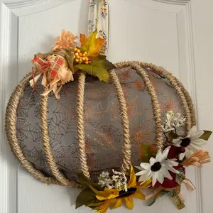 Pumpkin Wreath