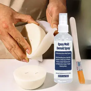 3.5oz/7oz Mold Release Spray, Quick-Dry Non-Stick, Perfect for Rubber and Gypsum, Designed for Resin and Candle Makers, 100ML/200ML