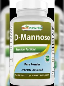 Best Naturals D-Mannose Pure Powder - Urinary Tract Cleanse Supplement - 8 OZ