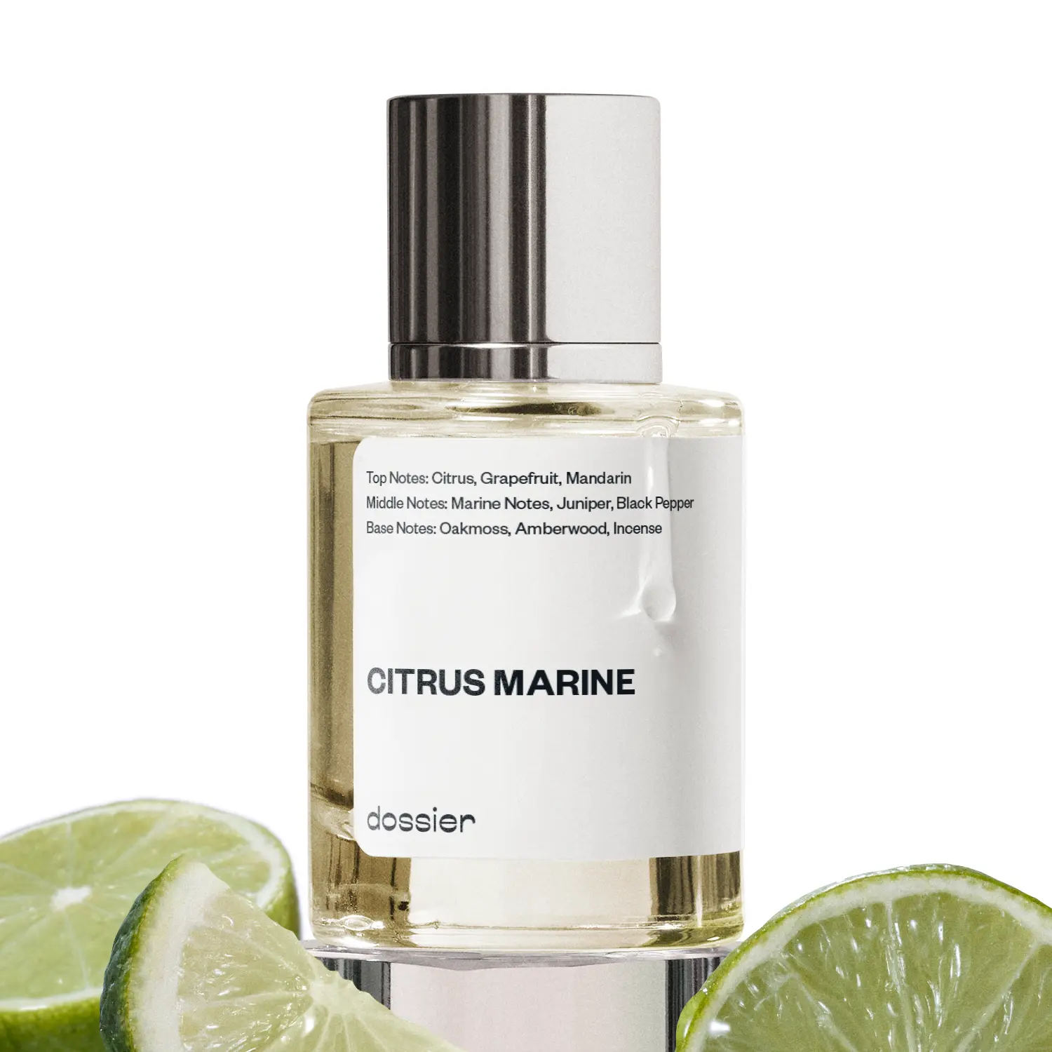 Citrus Marine, Dossier, Men Perfume, Eau de Parfum, 50ml, Citrus, Grapefruit, Mandarin, Black Pepper, Oakmoss, Amberwood