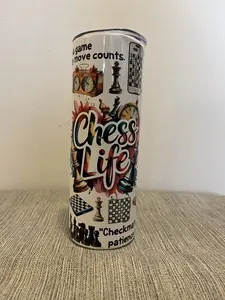 Chess Life 20oz Insulated Skinny Tumbler