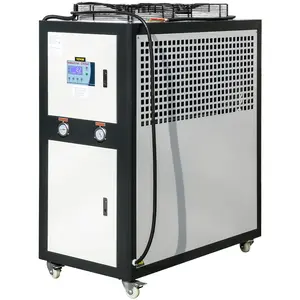 fathersdaygift  VEVOR Water Chiller 6Ton Capacity, Industrial Chiller 6Hp, Air-Cooled Water Chiller, Finned Condenser, with Micro-Computer Control, Stainless Steel Water Tank Chiller Machine for Cooling Water