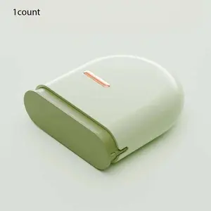 1 Pc Portable, Mini Invisalign & Denture Storage Case, Hypoallergenic Dental Aligner Holder Box with Multiple Compartments, Travel-Friendly Compact Design for Braces, Retainers and Children's Orthodontic Appliances (No Battery Needed)