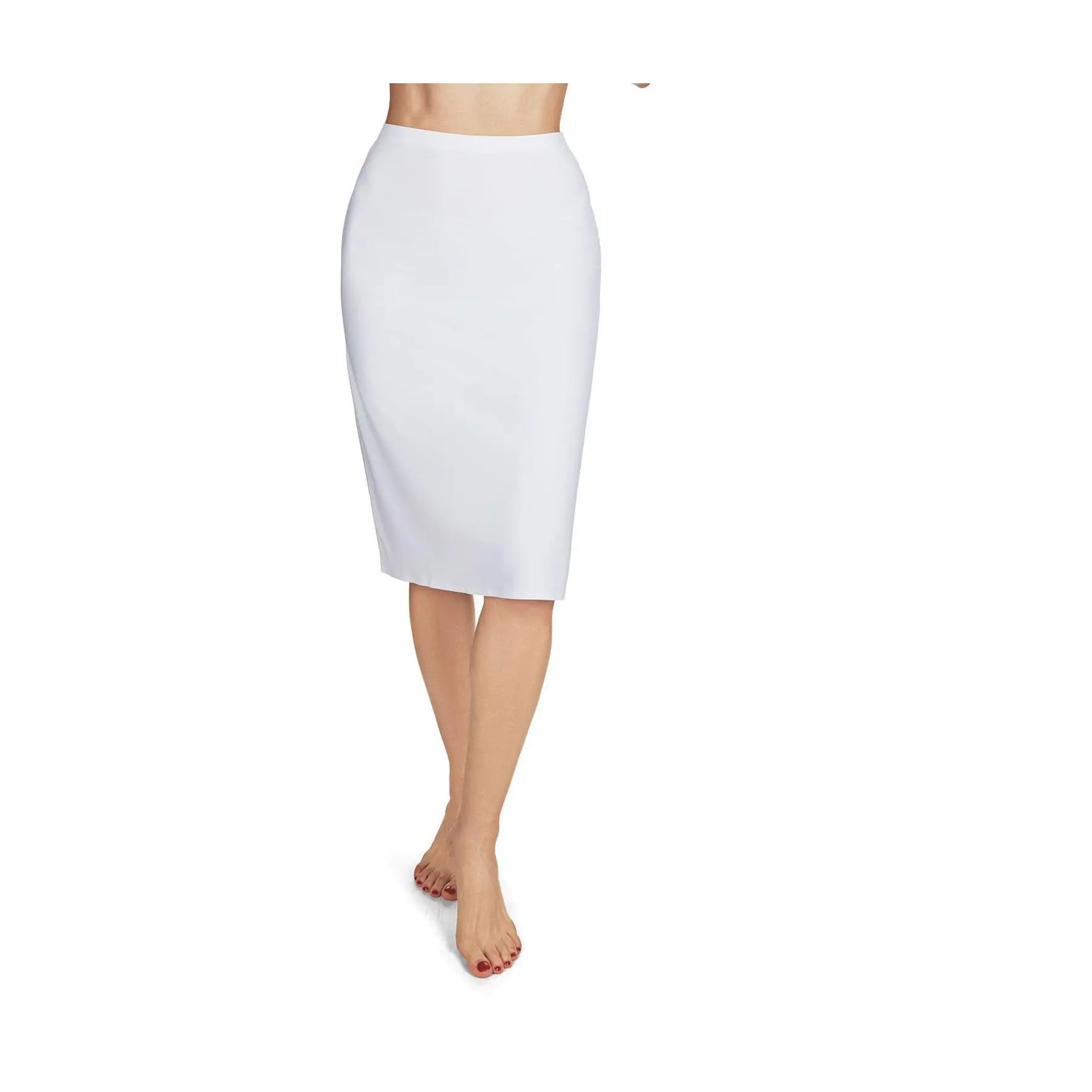 Memoi High-Waist 26" Bonded Half Slip Skirt
