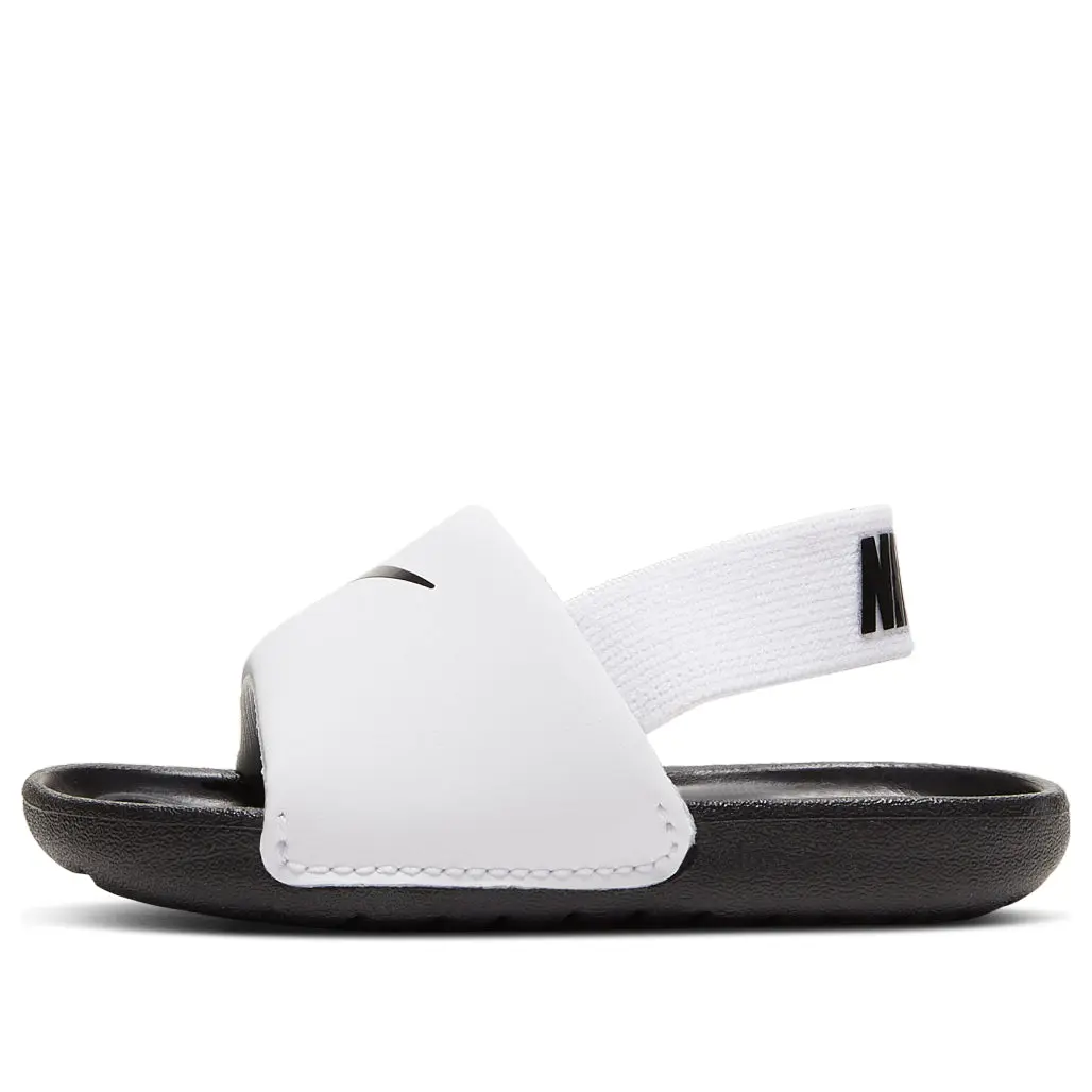 NIKE Kawa Slide (TD) for Toddler Boys, Casual Slip On House Slippers, Comfortable Everyday Wear for Ages 3 - 4 Years, Toddler House Slippers, Easy Slip-On, Casual Slide, Round Toe