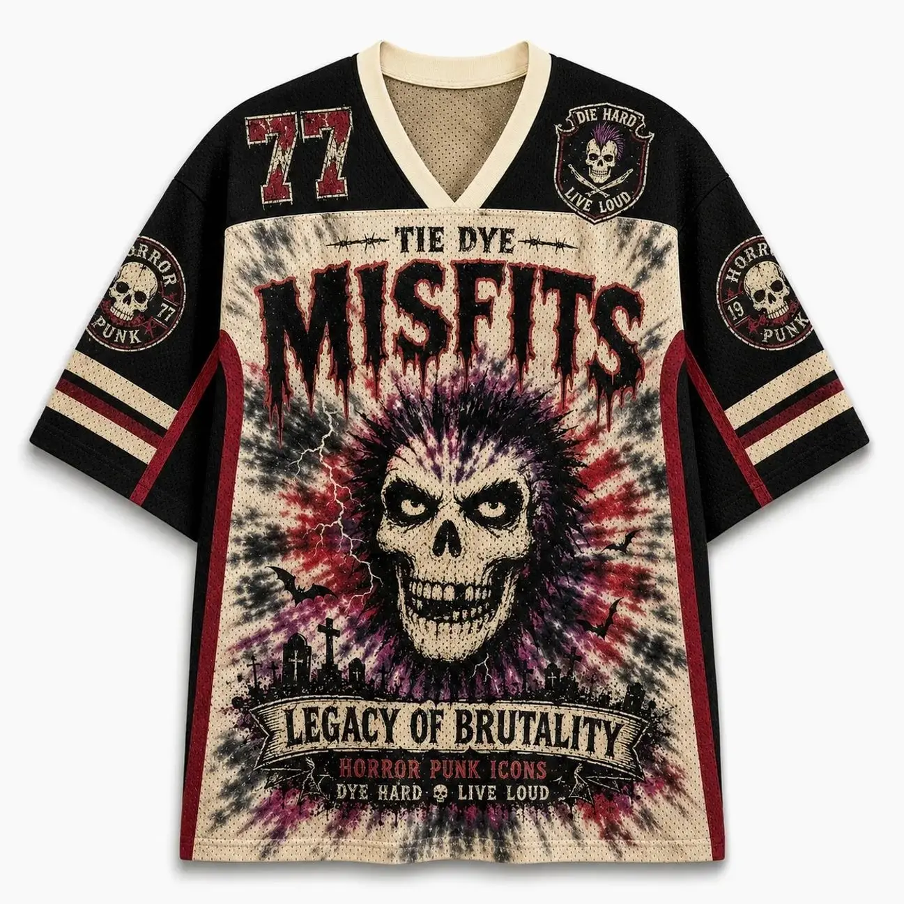 Misfits The Crimson Ghost Mesh Jersey A12