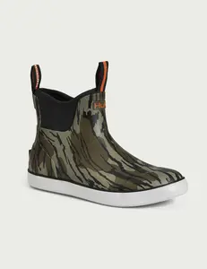 Green Printed Waterproof Neoprene Deck Boots