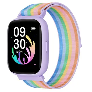 BIGGERFIVE Kids Smart Watch No APP No Phone Needed, with Pedometer,Step Counter,Heart Rate, Sleep Monitor, IP68 Waterproof, Puzzle Games Fitness Tracker for Girls Boys Kids Wearable Wristwatch