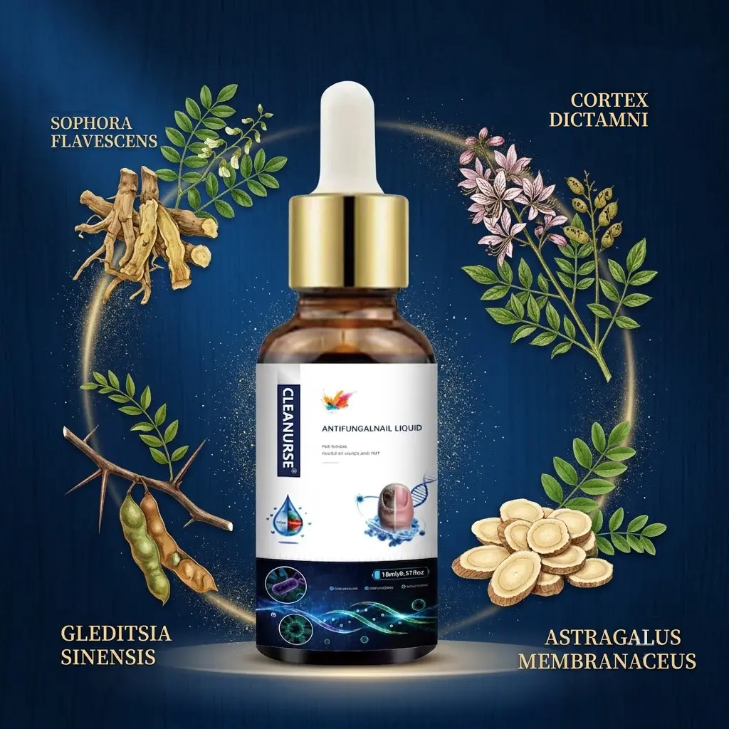 Cleanurse Extra Strength Toenail Fungus Treatment, Antifungal Solution for Toenails & Fingernails, Nail Care