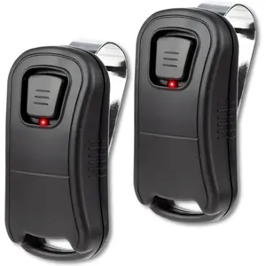 2X for G1T-BX, 38501R Genie Intellicode  Door Remote, 1-Button Genie  Door Opener Remote Replacement, Auto-Seek Dual Frequency (315/390 MHz)