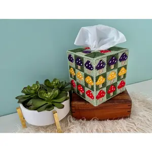 Mushroom Tissue Box Cover