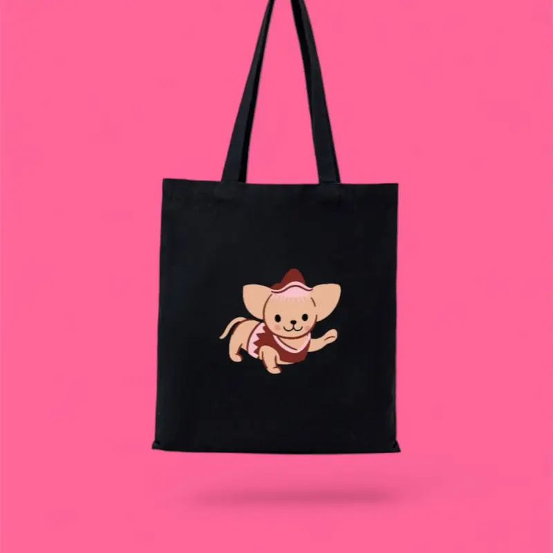 La Luna Chiquita Pup Tote Bag