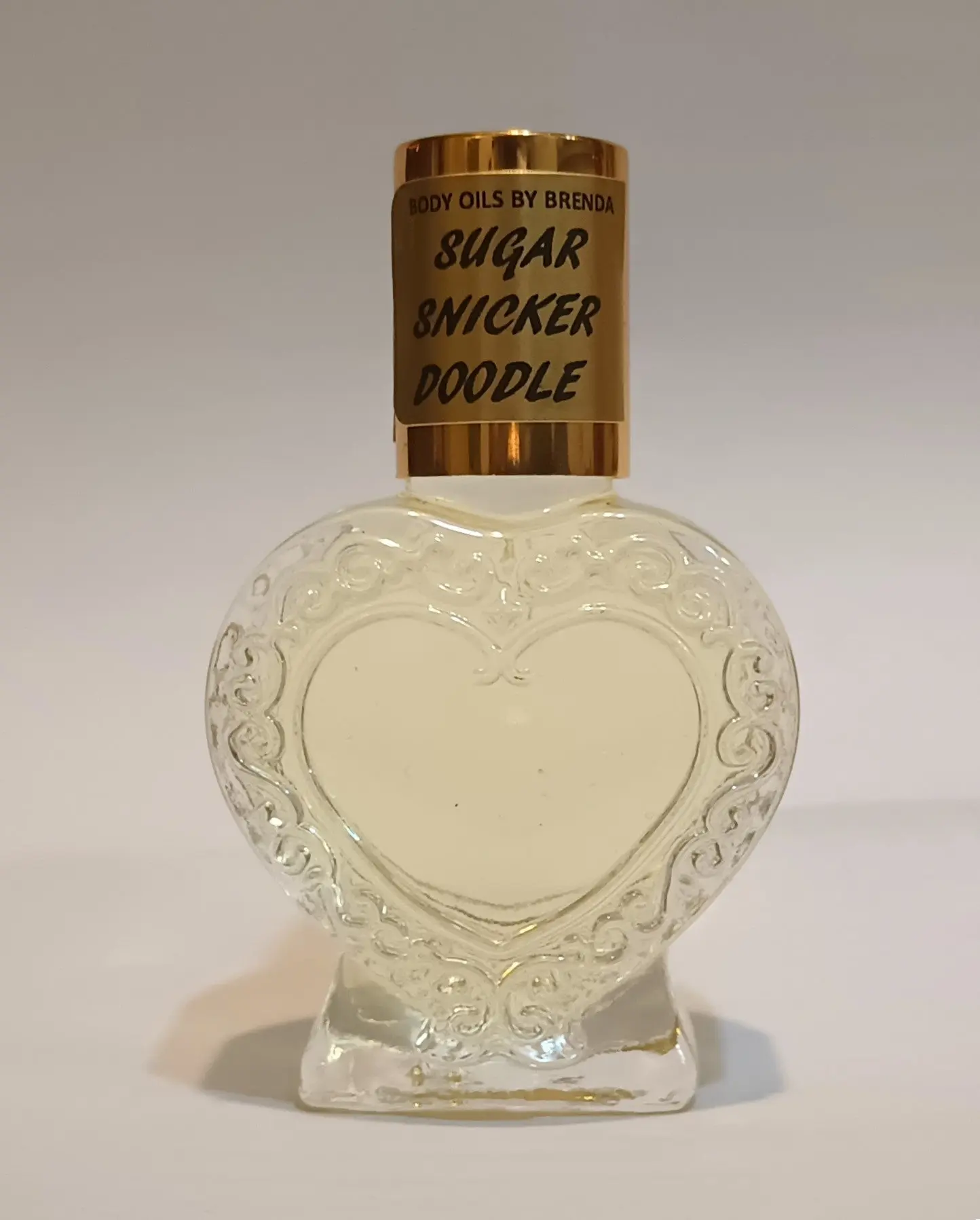 Unisex Sugared Snickerdoodle Type Vegan Body Oil - Sweet Warm-Spicy Caramel, Buttercream Musk Fragrance - Vanilla Gourmand Pure Oil, Body Care Single Item, Ideal Gift