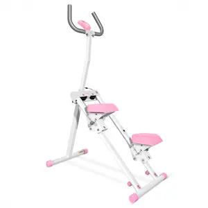 SUNNY Stair Stepper Machine Home Gym Cardio Workout Equipment Vertical Climber Exercise Trainer Glutes and Leg Workout Machine Foldable Stepper Compact Fitness Trainer Full Body Workout Equipment Adjustable Pedals Dual Handlebars 330 LB Weight Capacity