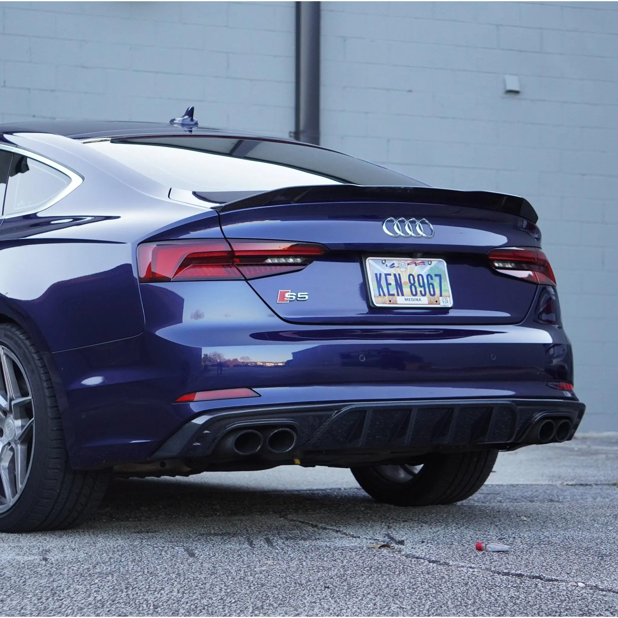 Audi S5 B9 Carbon Fiber Diffuser