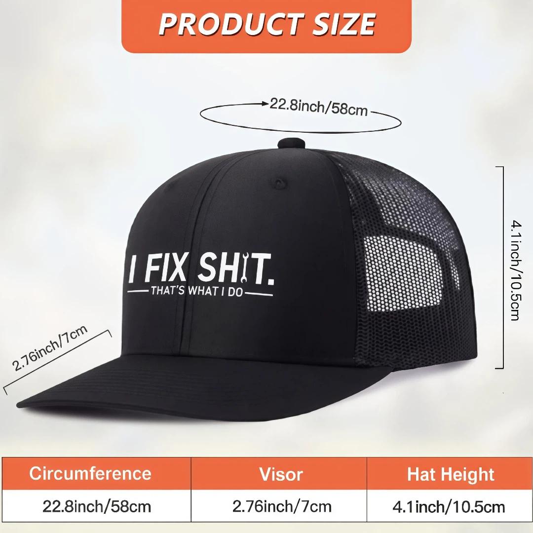 I Fix HatUnisex All-Season Hatfor Sports, Outdoor, Fishing - Perfect Gift forMen & Women (Hand Wash Only), BaseballHats I Fix HatUnisex All-Season Hatfor Sports, Outdoor, Fishing - Perfect Gift forMen & Women (Hand Wash Only), BaseballHats