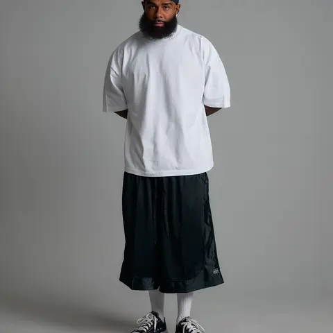 Long Mesh Shorts Breathable Athletic Bottoms
