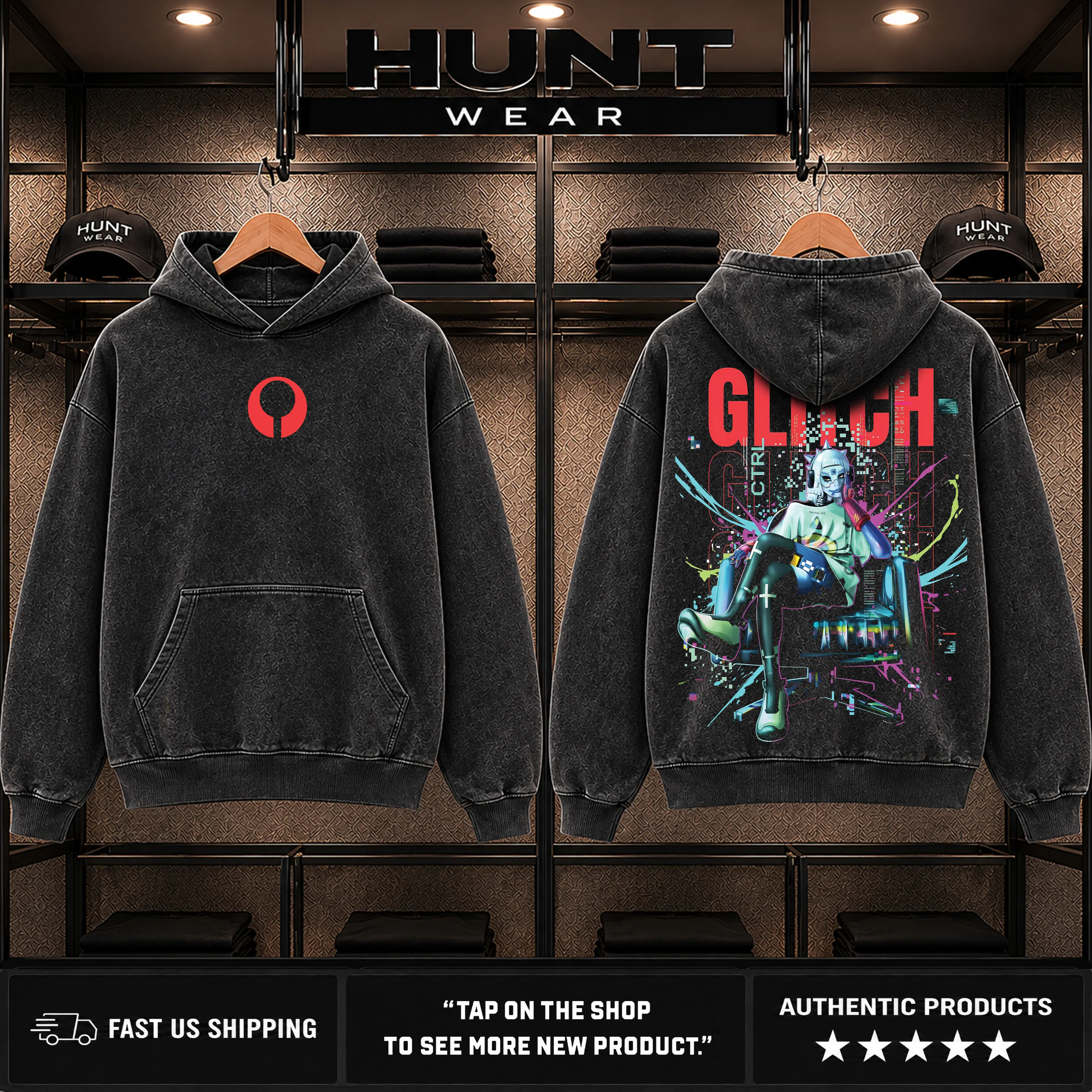 Marathon Game Glitch Runner v3 Graphic T-shirt Collection Streetwear 100% Cotton Oversized Bungie Fan Gift Heavyweight Aesthetic Washed Print Unisex Top Cyberpunk Techwear Designs