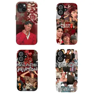 Actor Malachi Barton Phone Case with Leopard Stars Design Compatible for iPhone 17Promax 16 15 14 13 12 11 and for Samsung S21-S25 Perfect Gift for Her/Him Movie Lovers