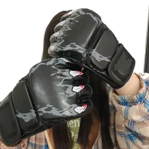 Half-Finger Boxing Gloves, Professional Training Gloves for Taekwondo, Mma, Thick Durable Wear-Resistant, Practical Training Gloves, Ufc Gloves