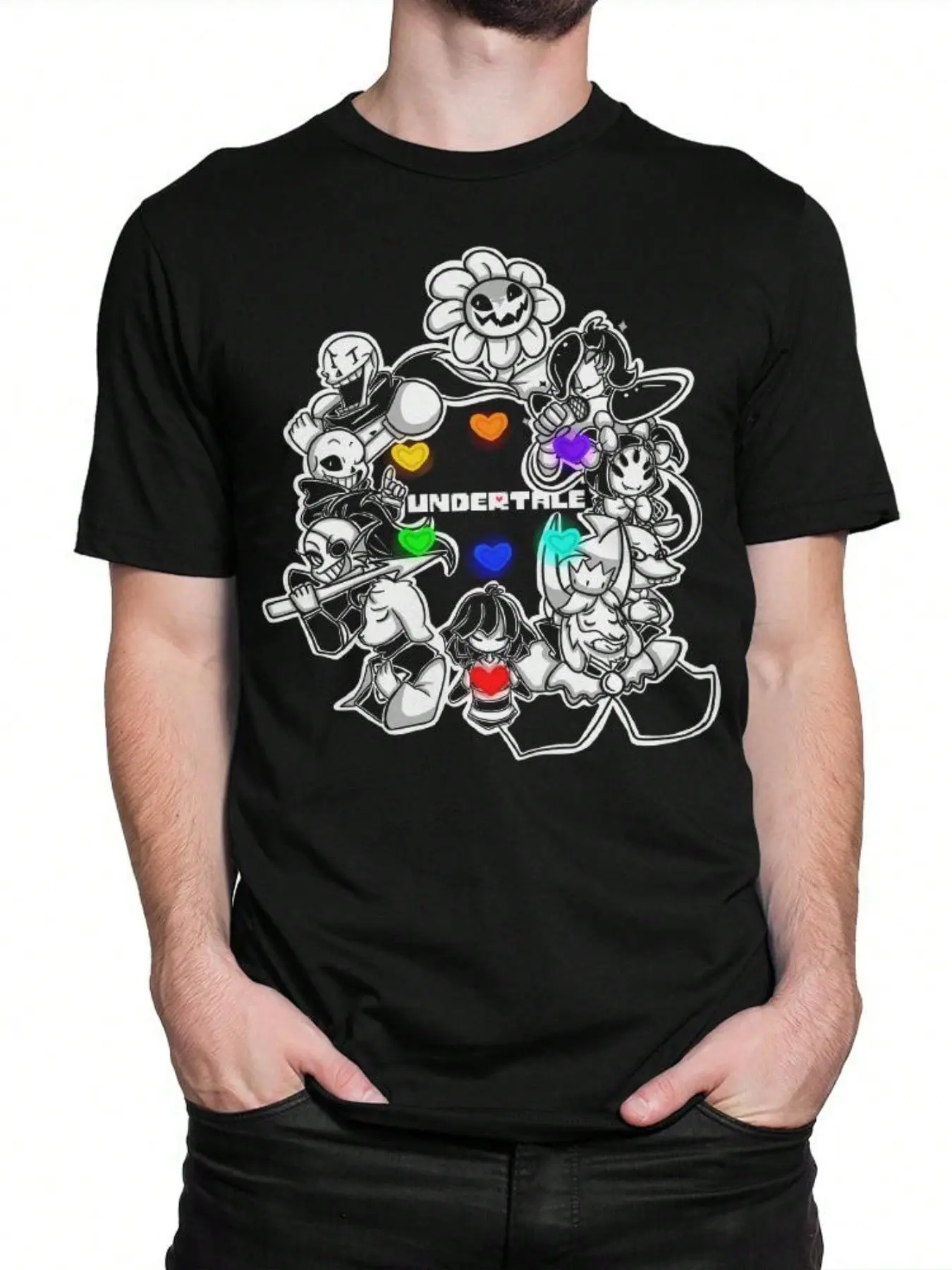 Undertale Heroes T-Shirt Men39s And Women39s Sizes