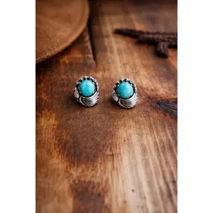 DAINTY SILVER STUD EARRINGS