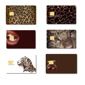 Leopard Aesthetic Credit Card Skin – Cute Animal Print Debit Card Sticker Cover for Women