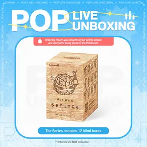 [POP NOW]POP MART Hirono Shelter Series Figures, Blind Box, Mystery Box，Whole Set