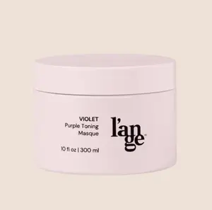 L'ANGE HAIR Violet Purple Pigment Hair Mask Toning Treatment with Keratin & Borage Seed Oil - Haircare for Shine, Neutralizing Brassy Hues in Blonde, Platinum Locks