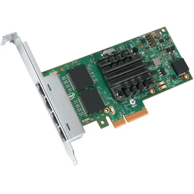 Intel Ethernet Server Adapter I350-T4 - PCI Express 2.1 x4 - 4 Port(s)